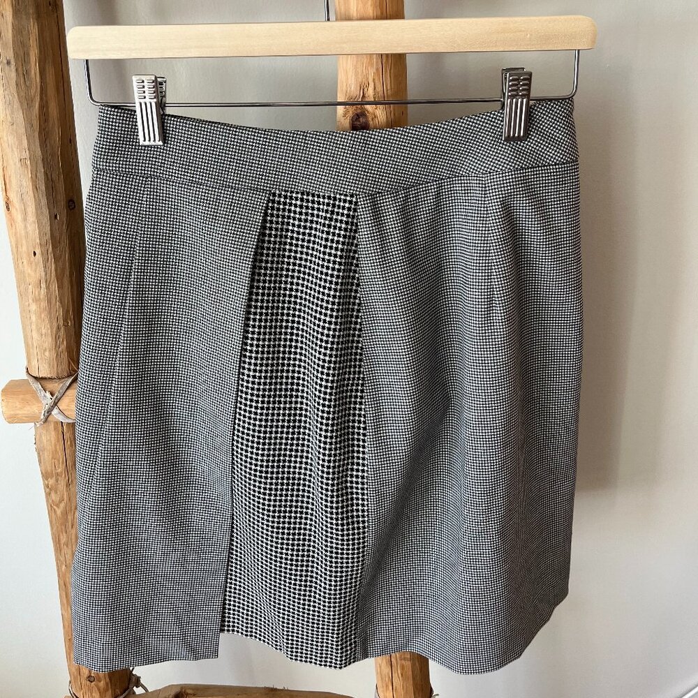 Club Monaco Houndstooth Mini Skirt